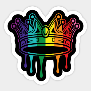 PRIDE CROWN Sticker